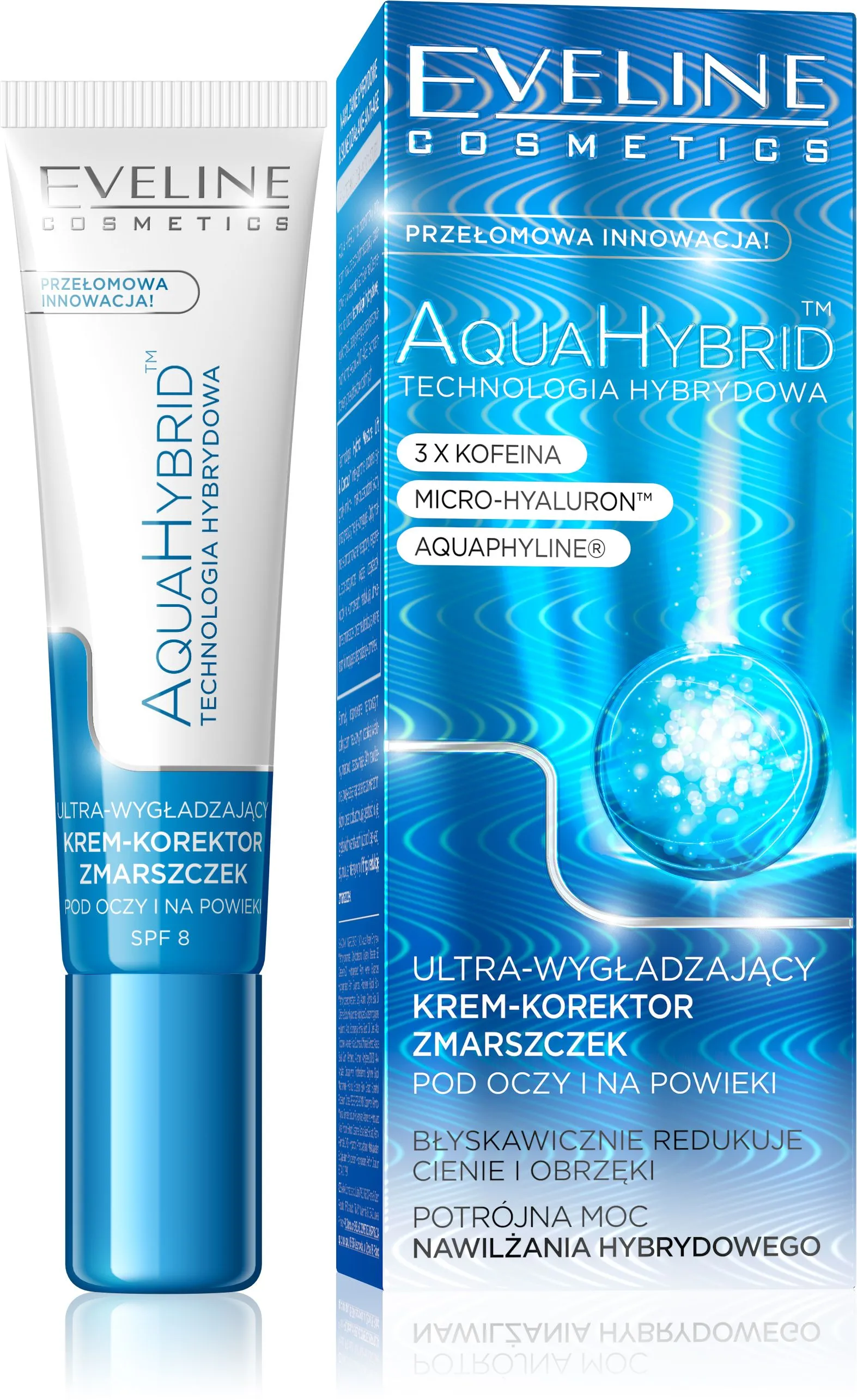 EVELINE Aqua Hybrid oční krém 15ml