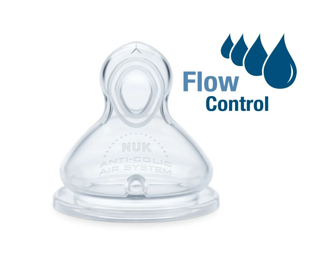 NUK FC+ Savička Flow Control 2 ks