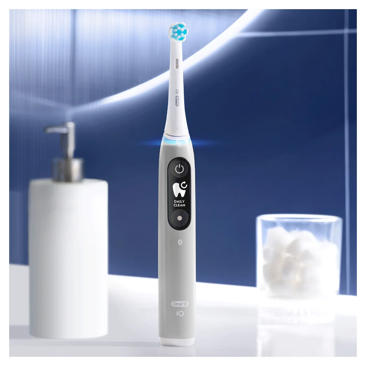 Oral-B iO6 Series Grey Opal elektrický zubní kartáček
