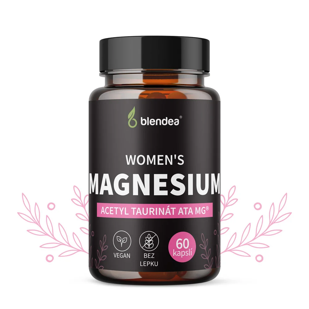 Blendea Women’s Magnesium Acetyl-Taurinát ATA Mg® 60 kapslí