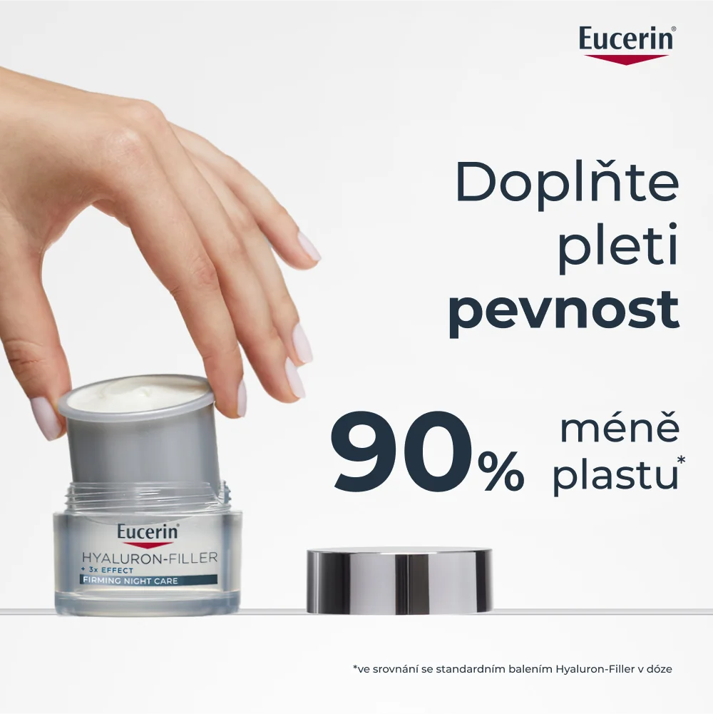 Eucerin Hyaluron-Filler + 3x Effect noční krém náhradní náplň 50 ml