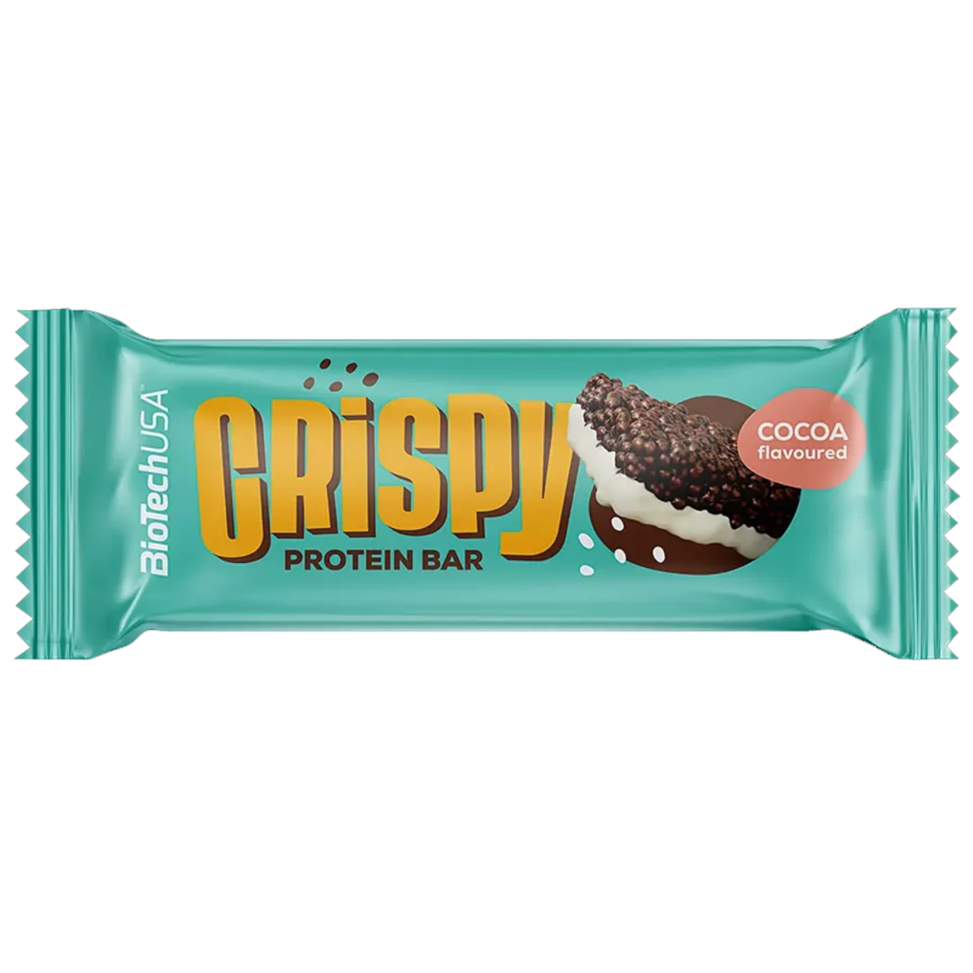 BioTech USA Crispy protein bar 40g - kakao