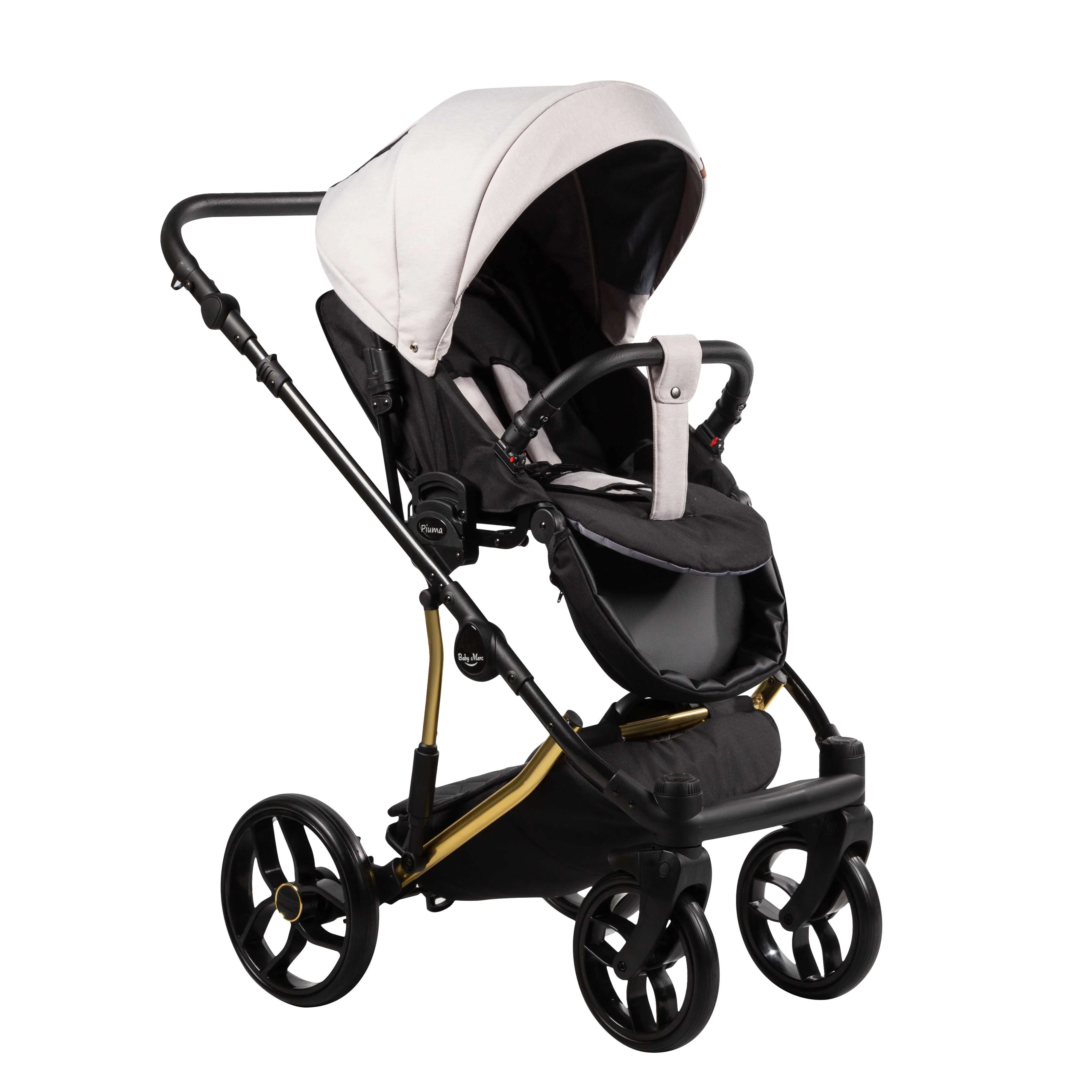 BABY MERC Kočárek 2v1 kombinovaný PIUMA/02/ZE