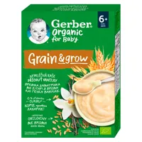 Gerber Organic for Baby Nemléčná kaše s příchutí vanilky