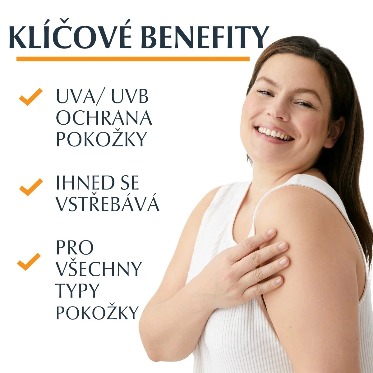 Eucerin SUN Sensitive Protect SPF30 extra lehké mléko na opalování 150 ml