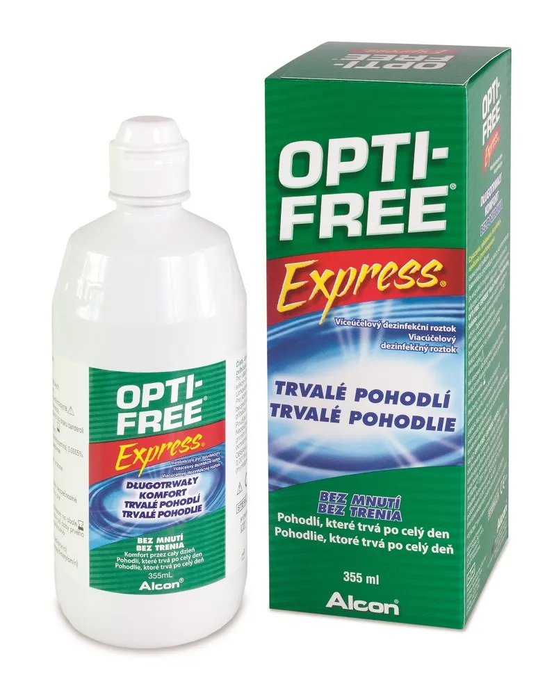 Opti free Express No rub lasting comfort