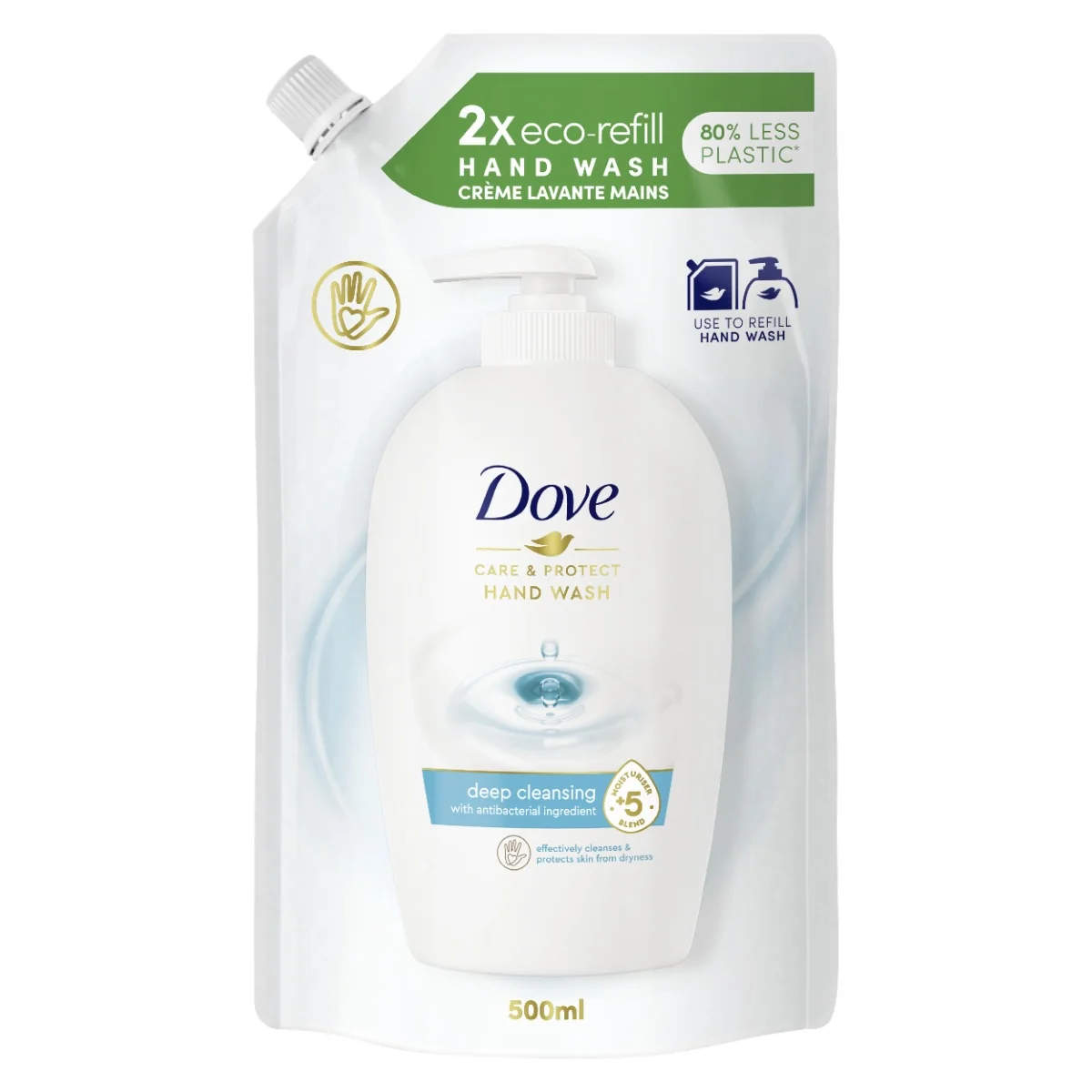 Dove Protect&Care tekuté mýdlo –⁠⁠⁠⁠⁠⁠ náplň 250 ml