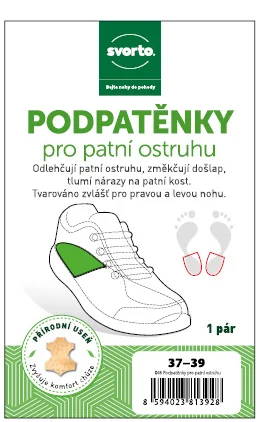 Svorto 046 Podpatěnky pro patní ostruhu vel. 33–36 1 pár