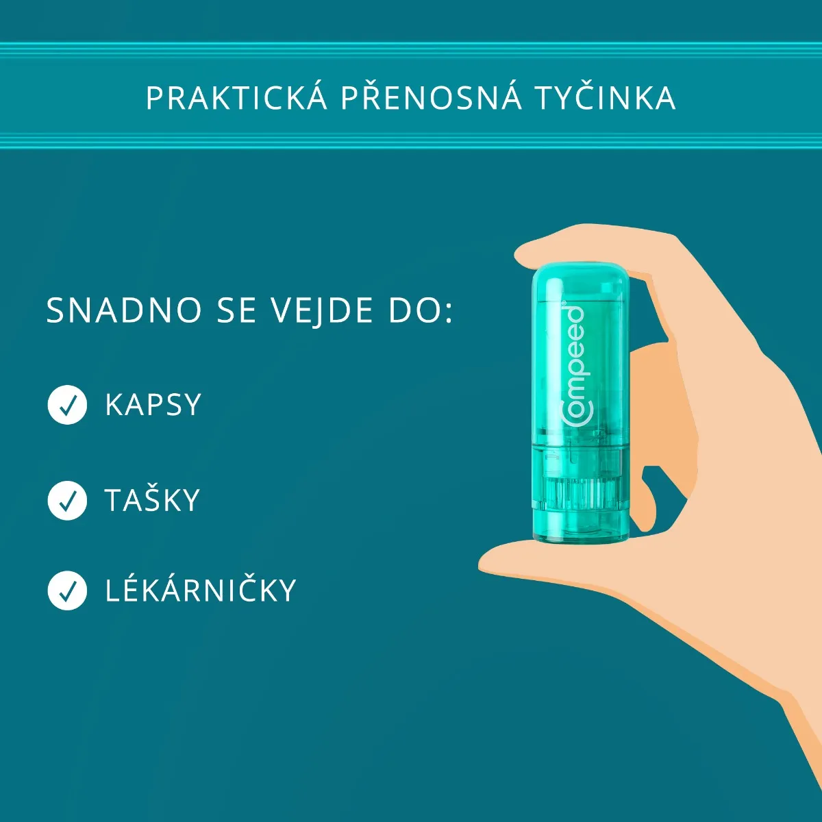 Compeed Tyčinka proti puchýřům 8 ml