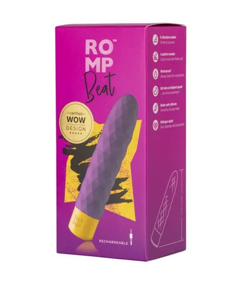 ROMP Beat purple minivibrátor