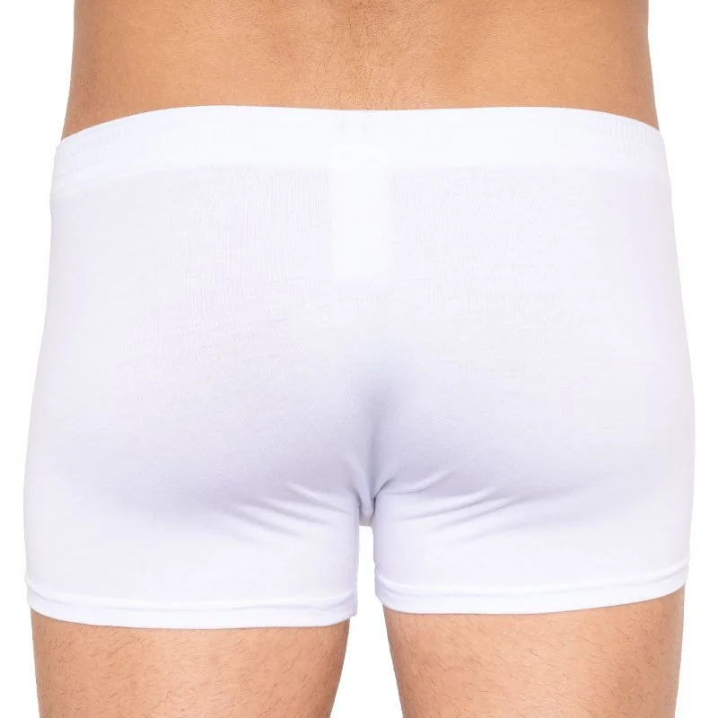 Styx Pánské boxerky klasická guma bílé (Q1061) L 