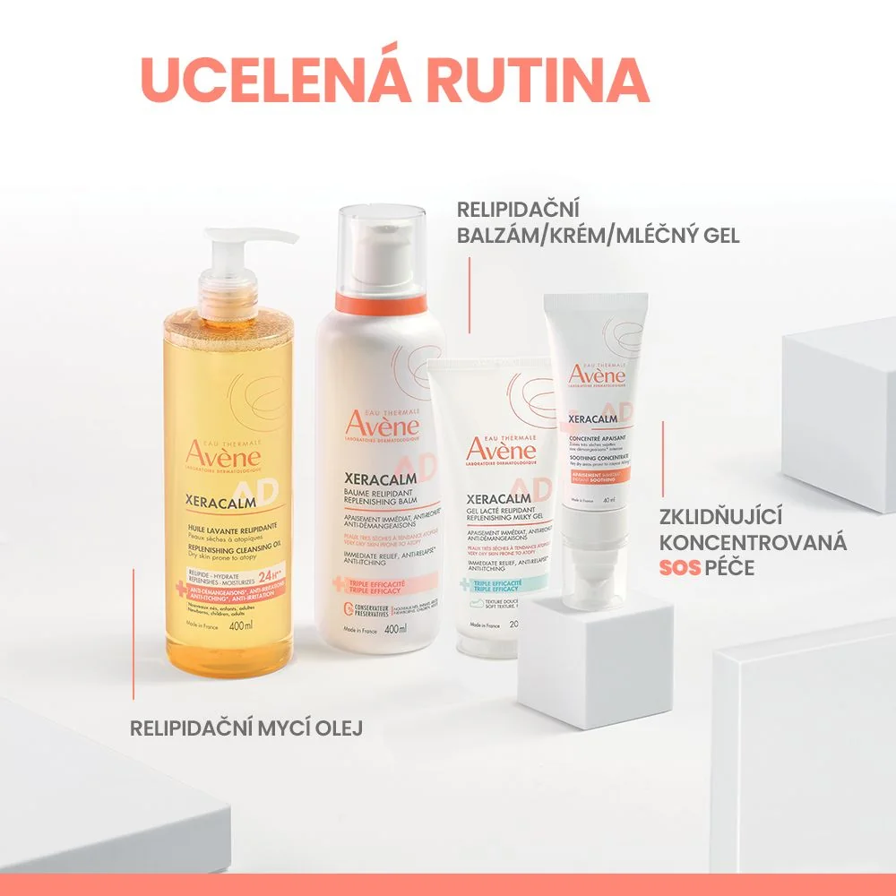Avène Xeracalm AD relipidační mycí olej 100 ml