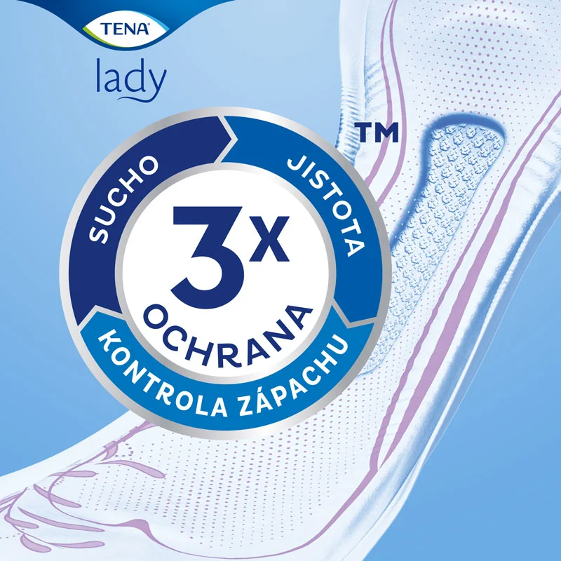 Tena Lady Slim Extra Plus inkontinenční vložky 8 ks