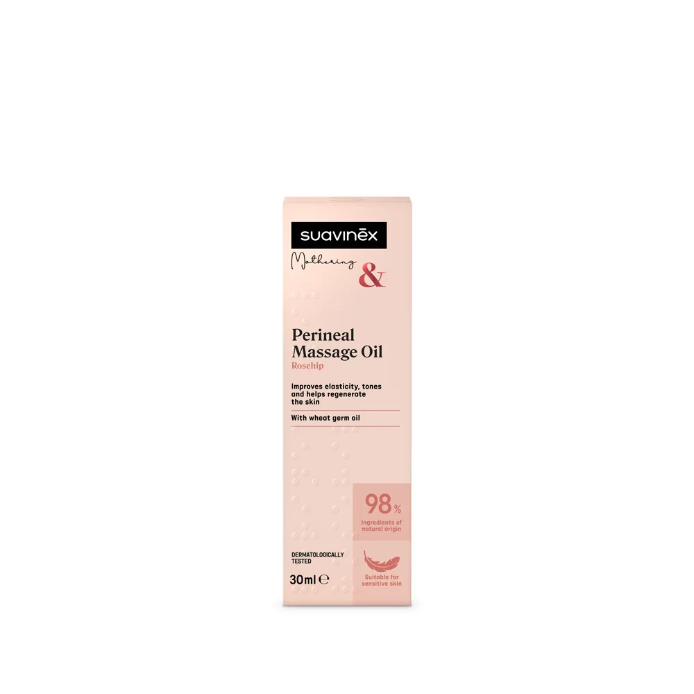 Suavinex Mothering Masážní olej na hráz a jizvy 30 ml