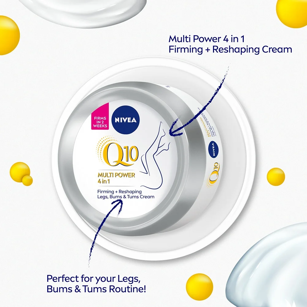 Nivea Q10 Zpevňující a remodelační tělový krém 300 ml