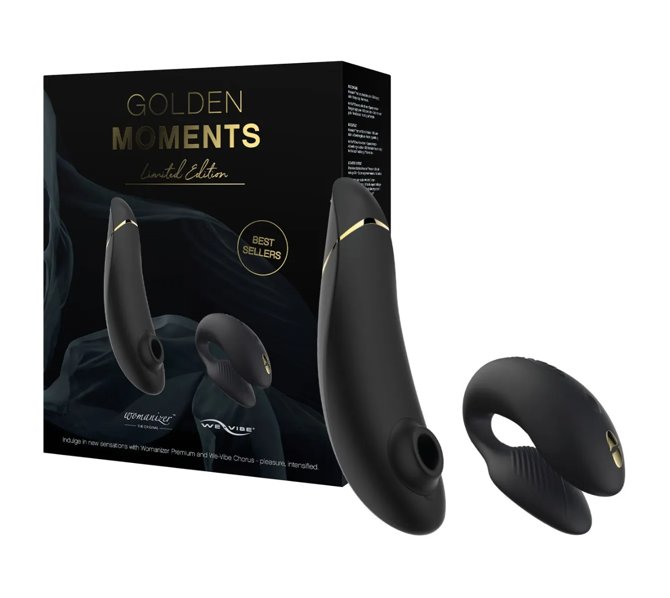 Womanizer Golden Moments Premium + We-Vibe Chorus