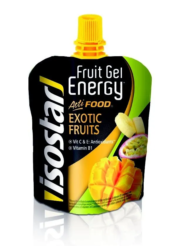 Isostar Actifood Energetický gel exotické ovoce