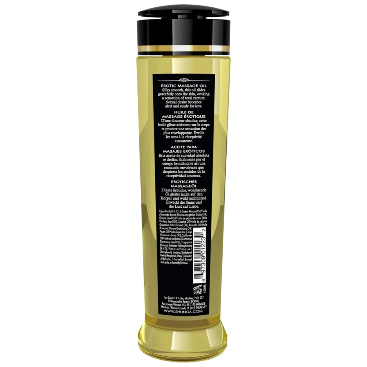 Shunga Amour masážní olej lotos (240 ml)