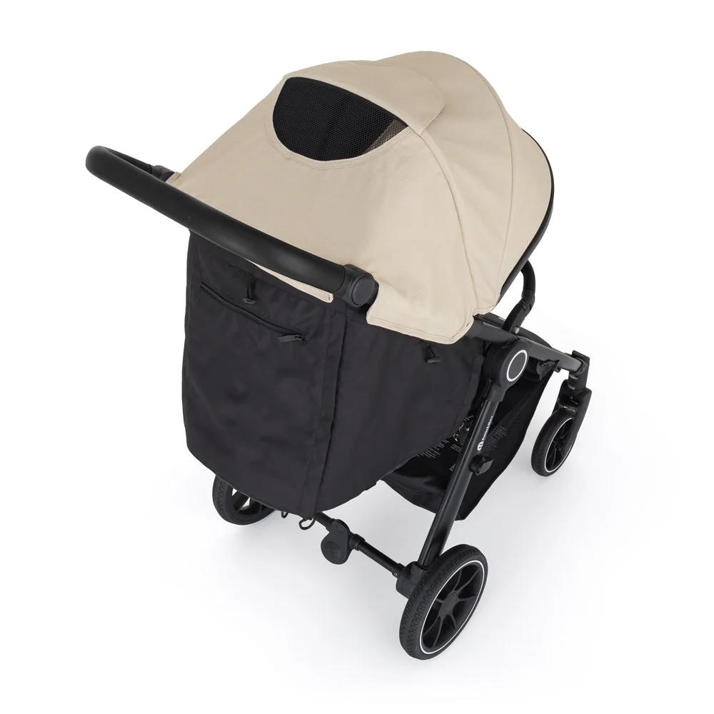 Petite&Mars Kočárek Street+ RWS Black Sahara Beige