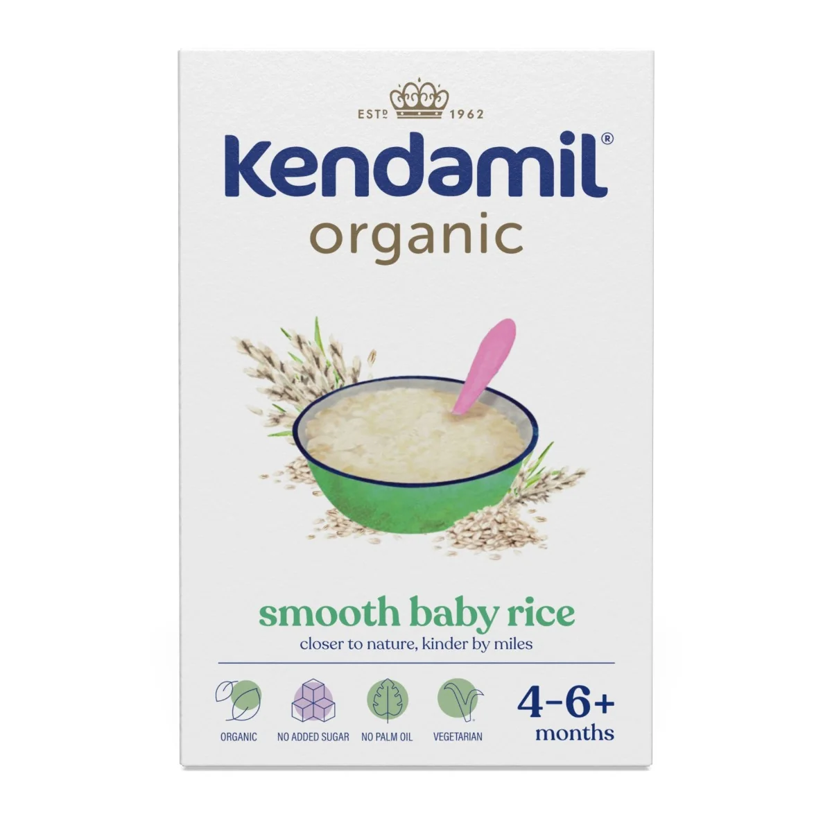 Kendamil BIO Nemléčná rýžová kaše 120 g
