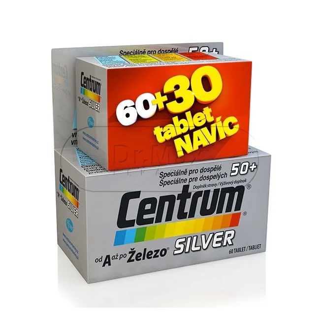 Centrum Silver s Multiefektem 60 + 30 tablet