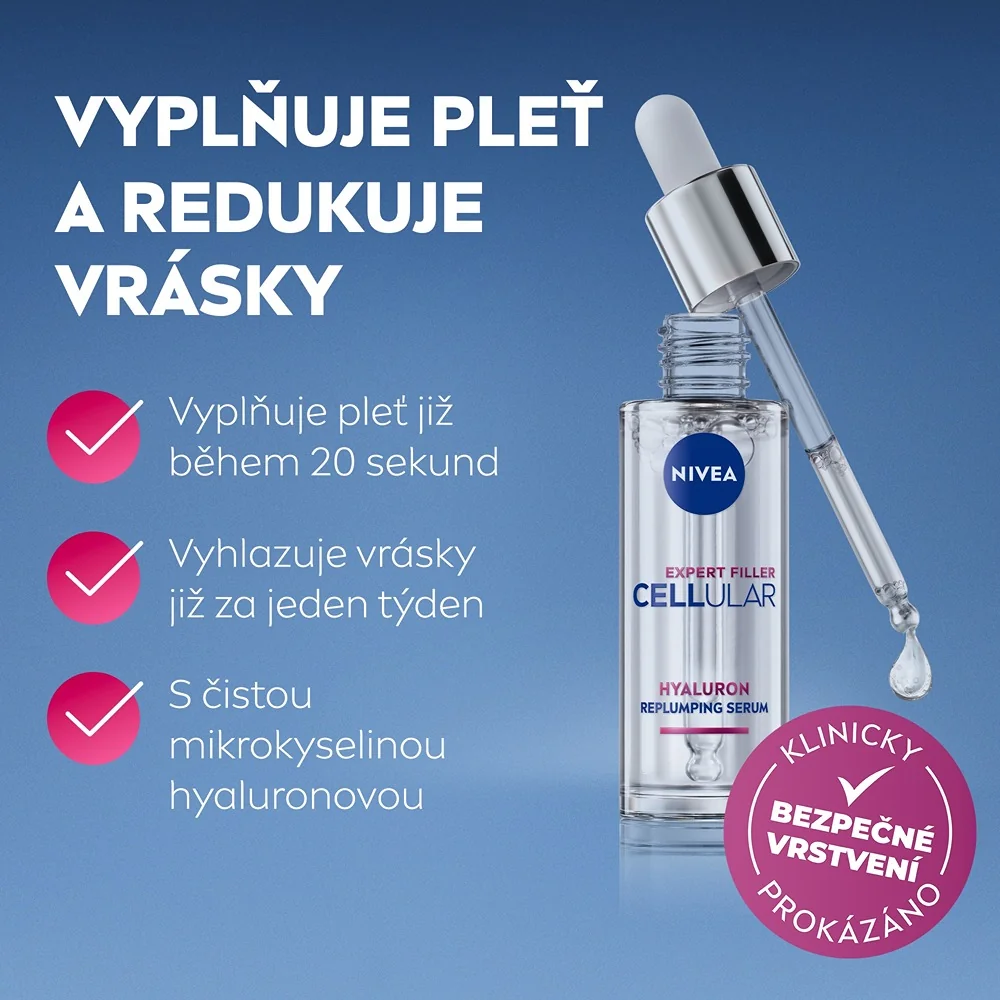 Nivea Expert Filler vyplňující sérum 30 ml