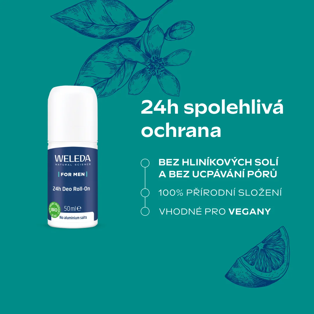 Weleda Men Refresh dárkový set 2 ks