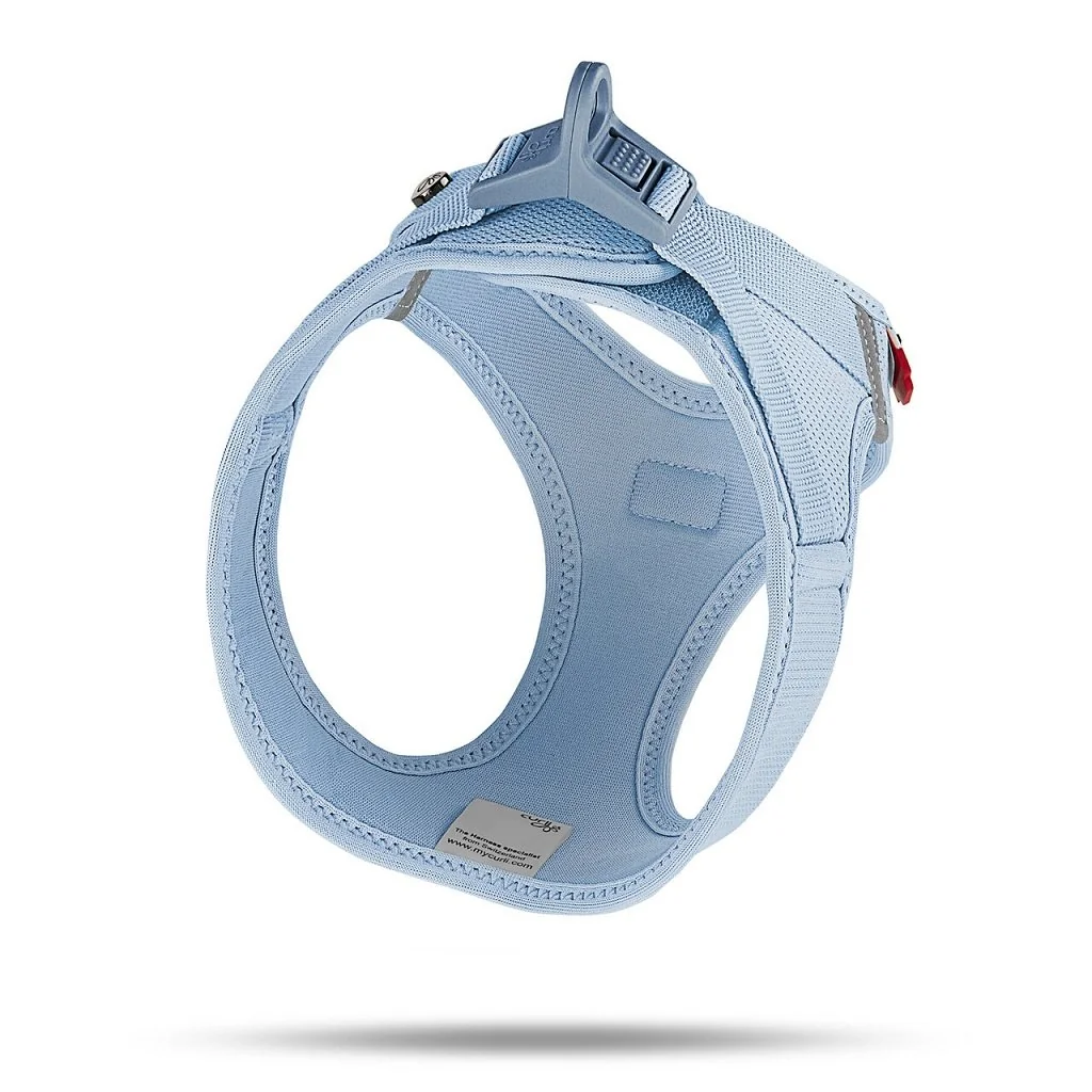 Curli Postroj pro psy se sponou Air-Mesh Skyblue XS, 3-5 kg