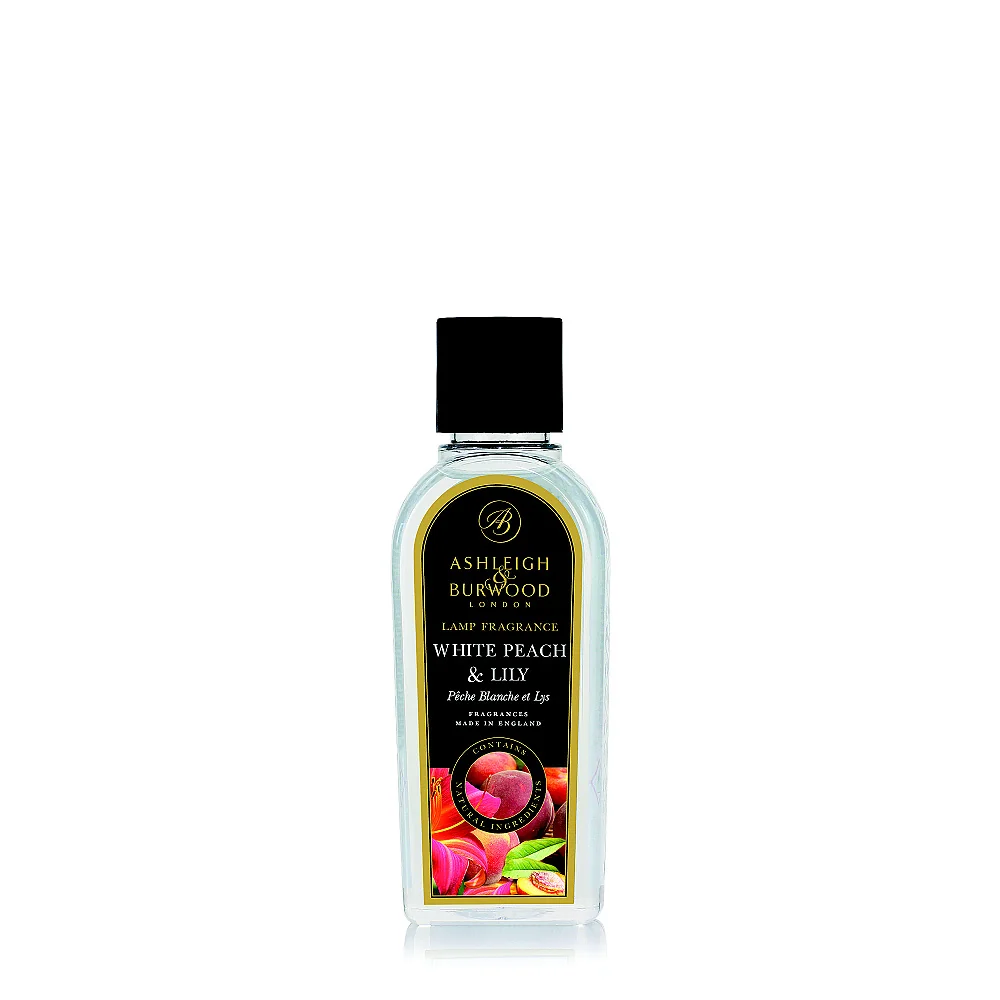 Ashleigh & Burwood London Náplň do katalytické lampy WHITE PEACH & LILY 250 ml