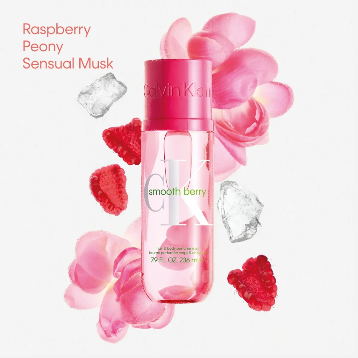 Calvin Klein Body Mist Mesh Berry parfémovaná mlha 236 ml