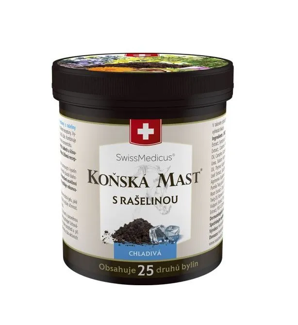 SwissMedicus Koňská mast s rašelinou chladivá