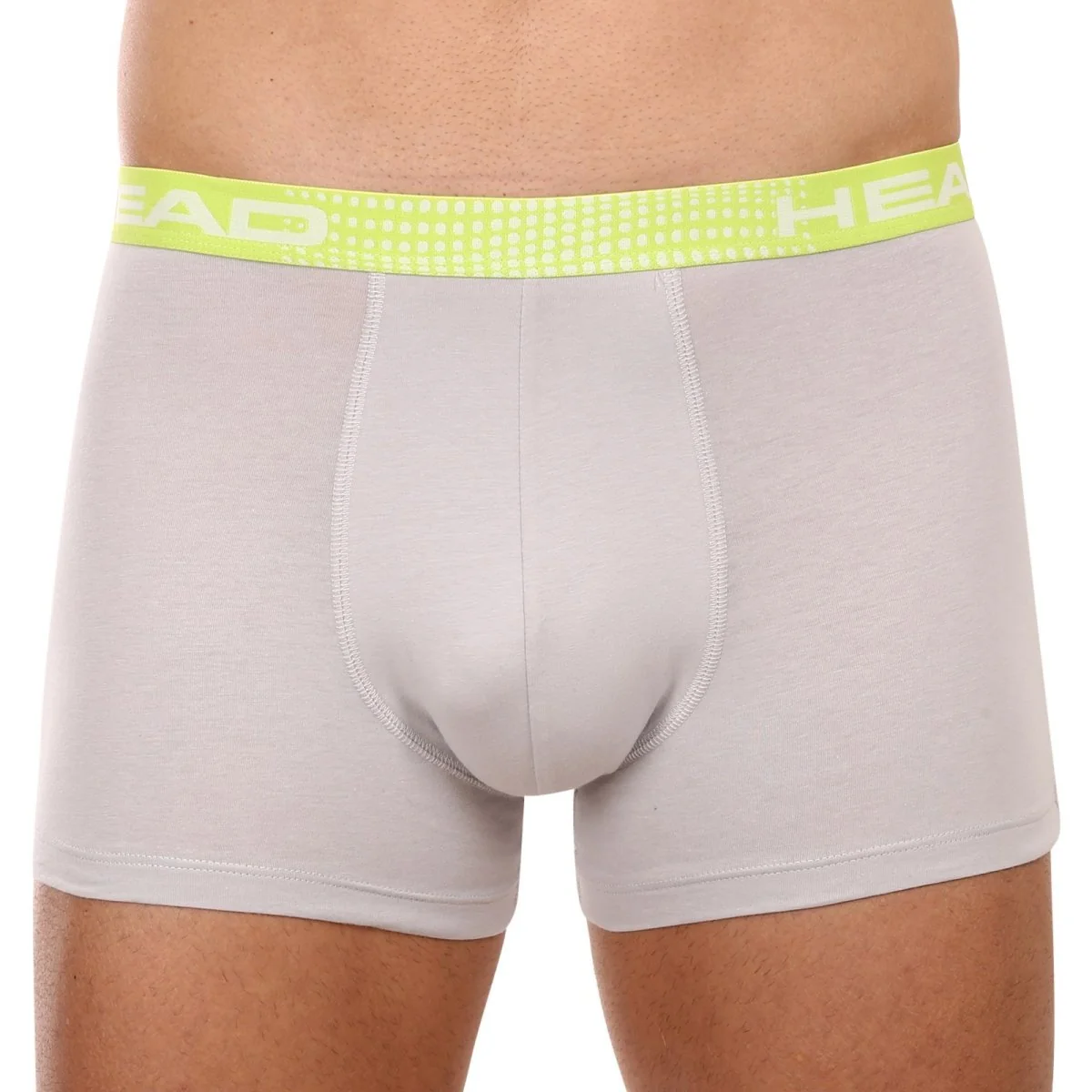HEAD 2PACK pánské boxerky šedé (701221813 002) M