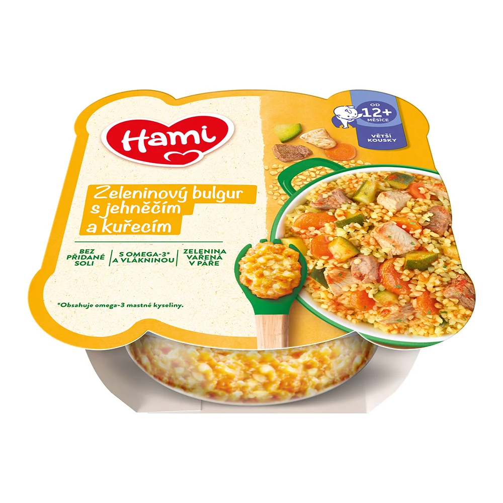 Hami Zeleninový bulgur s jehněčím a kuřecím 230 g