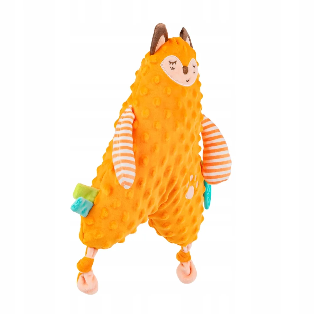 Dumel Přítulníček, mazlíček minky s kousátkem Mr. Lišák, oranžový