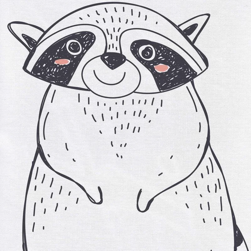 Ceba BABY Podložka přebalovací měkká (50x70) Raccoon