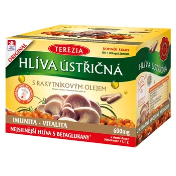 Hlíva ústřičná s rakytníkovým olejem cps.150+30