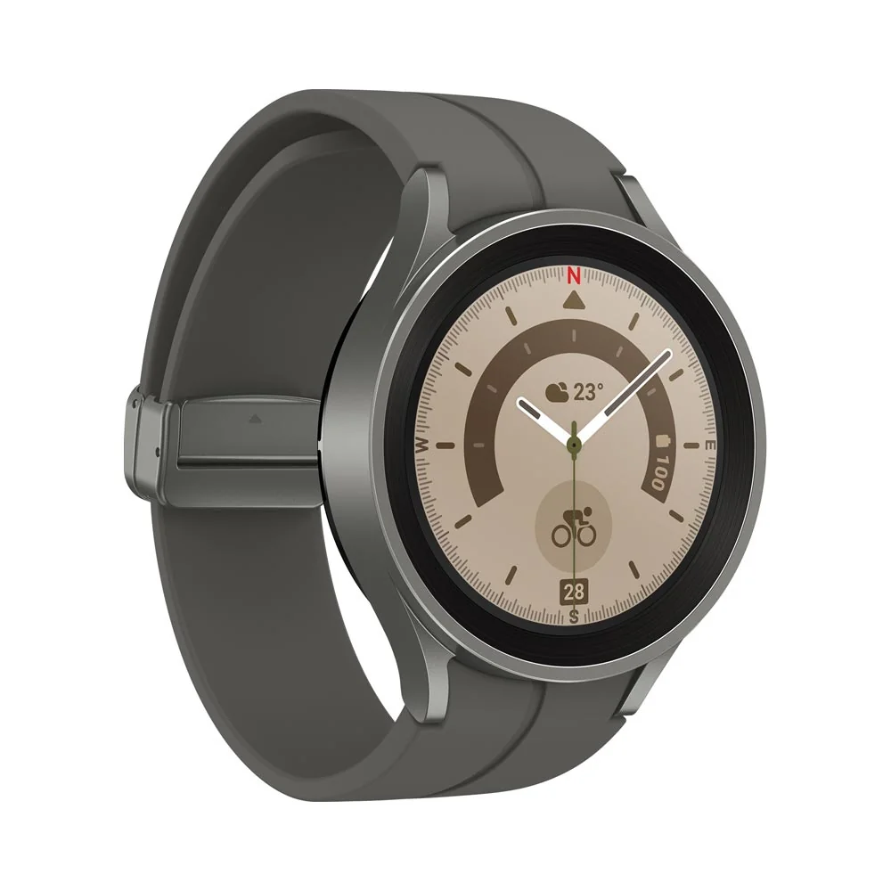 Samsung Galaxy Watch 5 PRO BT 45 mm smart hodinky Titanium