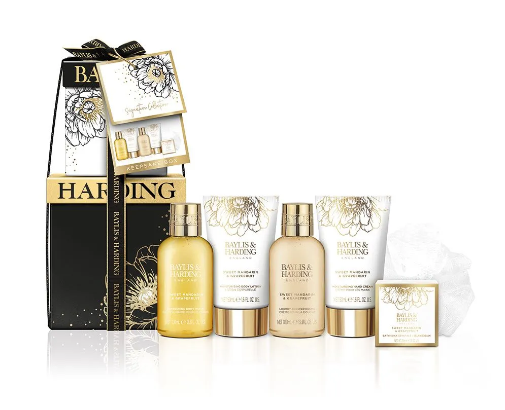 Baylis & Harding Sada péče o tělo Sweet Mandarin & Grapefruit 6 ks