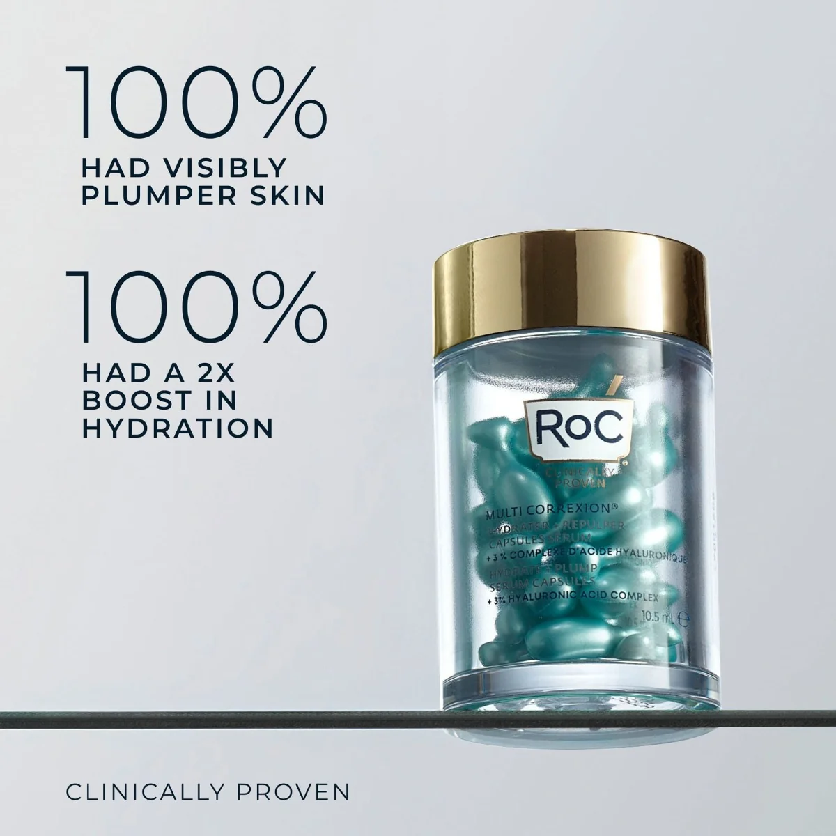 RoC Multi Correxion Hydrate + Plump sérum 30 kapslí