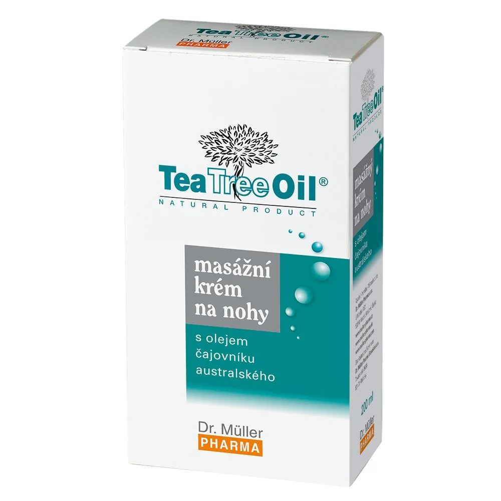 Dr. Müller Tea Tree Oil Masážní krém na nohy 200 ml