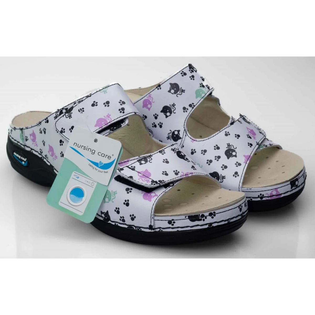 Nursing Care VIENA dámská pantofle pratelná kočky WG8F20, 38