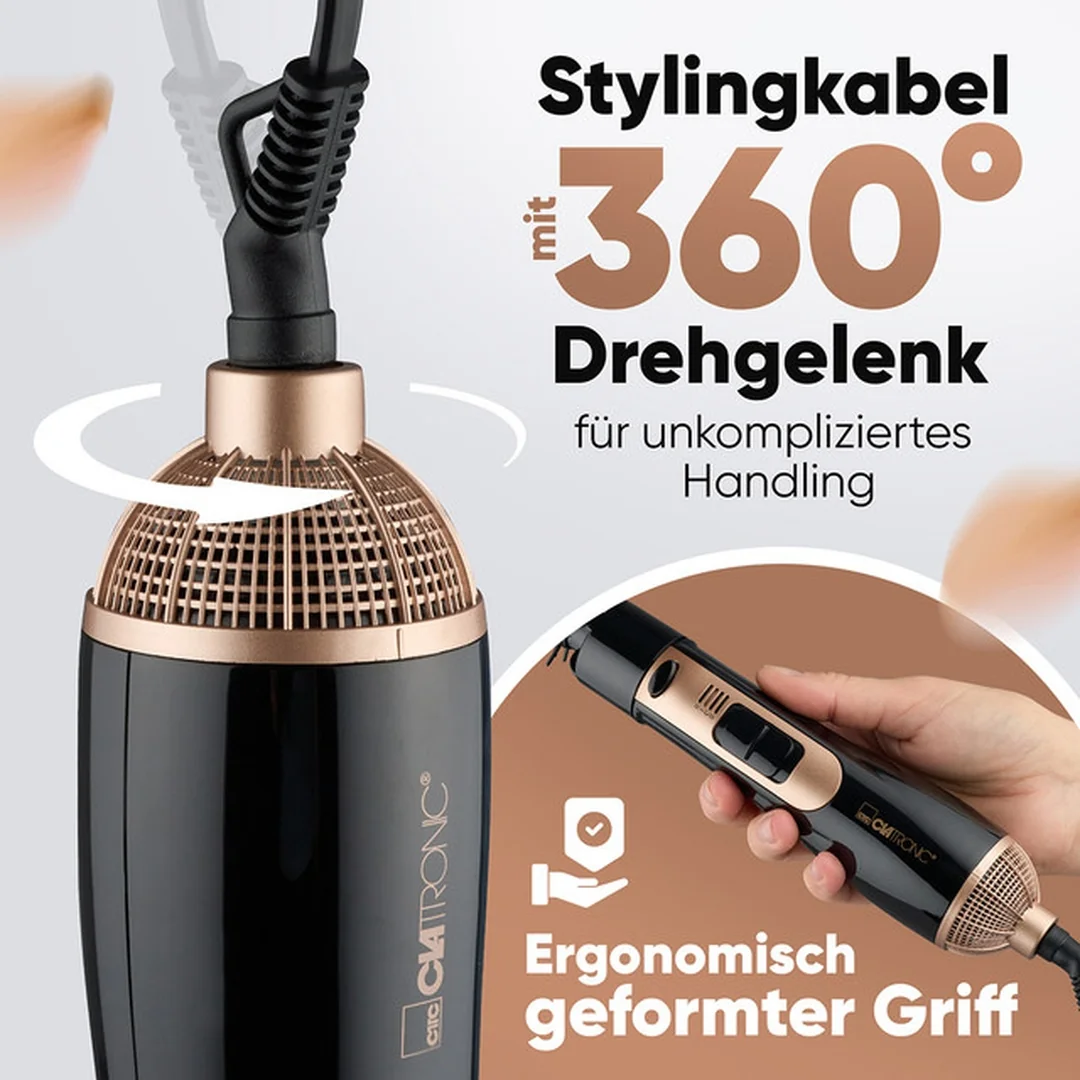 CLATRONIC HAS 3818 Multifunkční kulma na vlasy 800 W