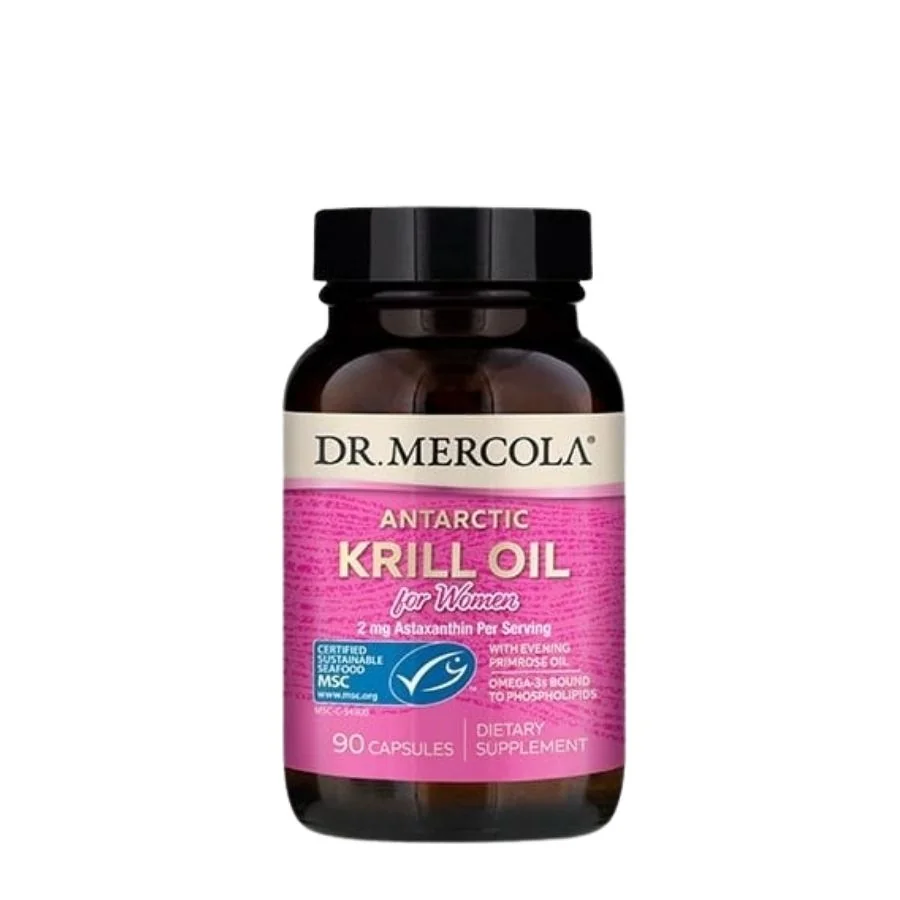 Dr. Mercola Krill olej pro ženy 90 kapslí