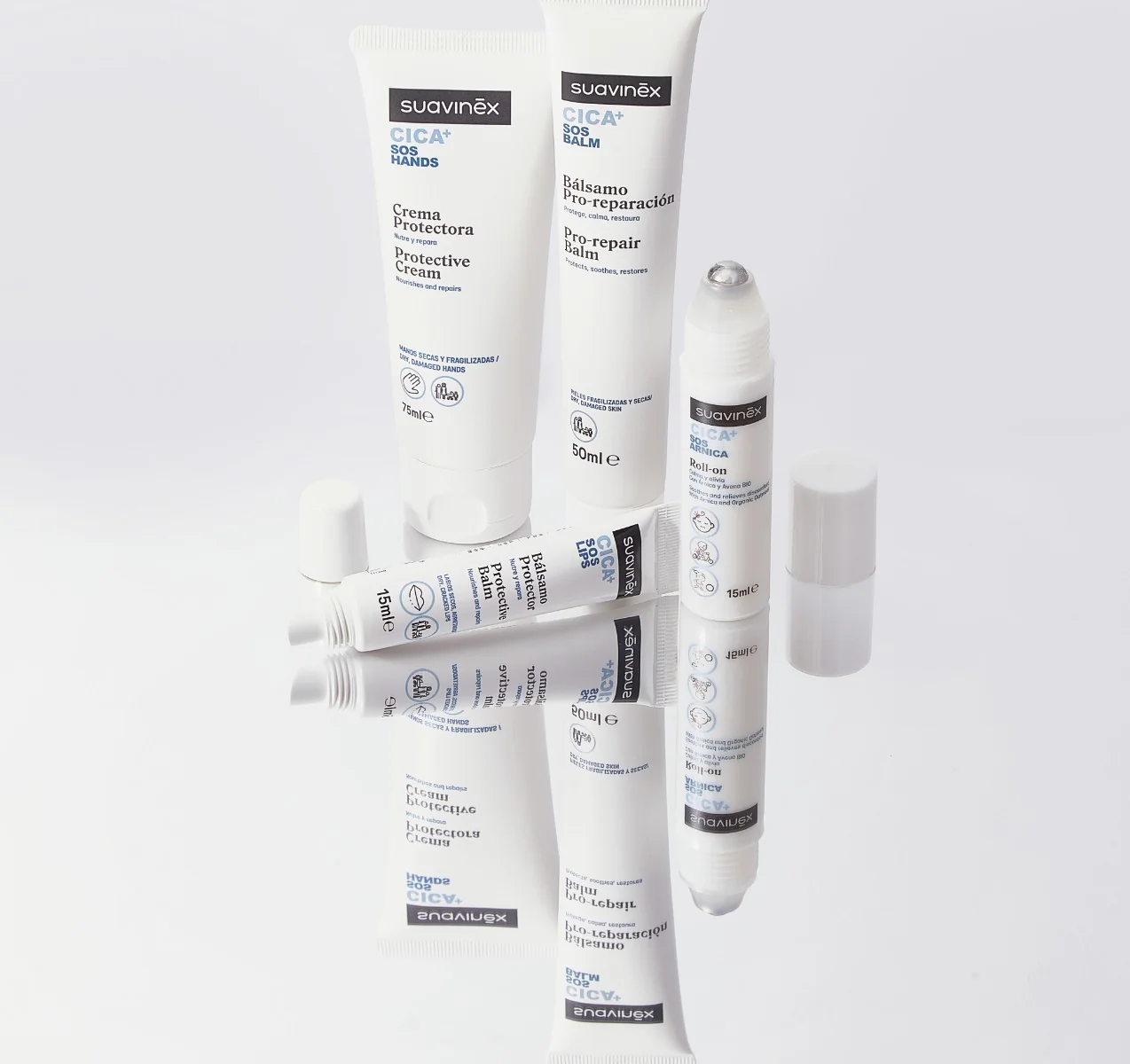 Suavinex CICA Ochranný balzám na rty 15 ml