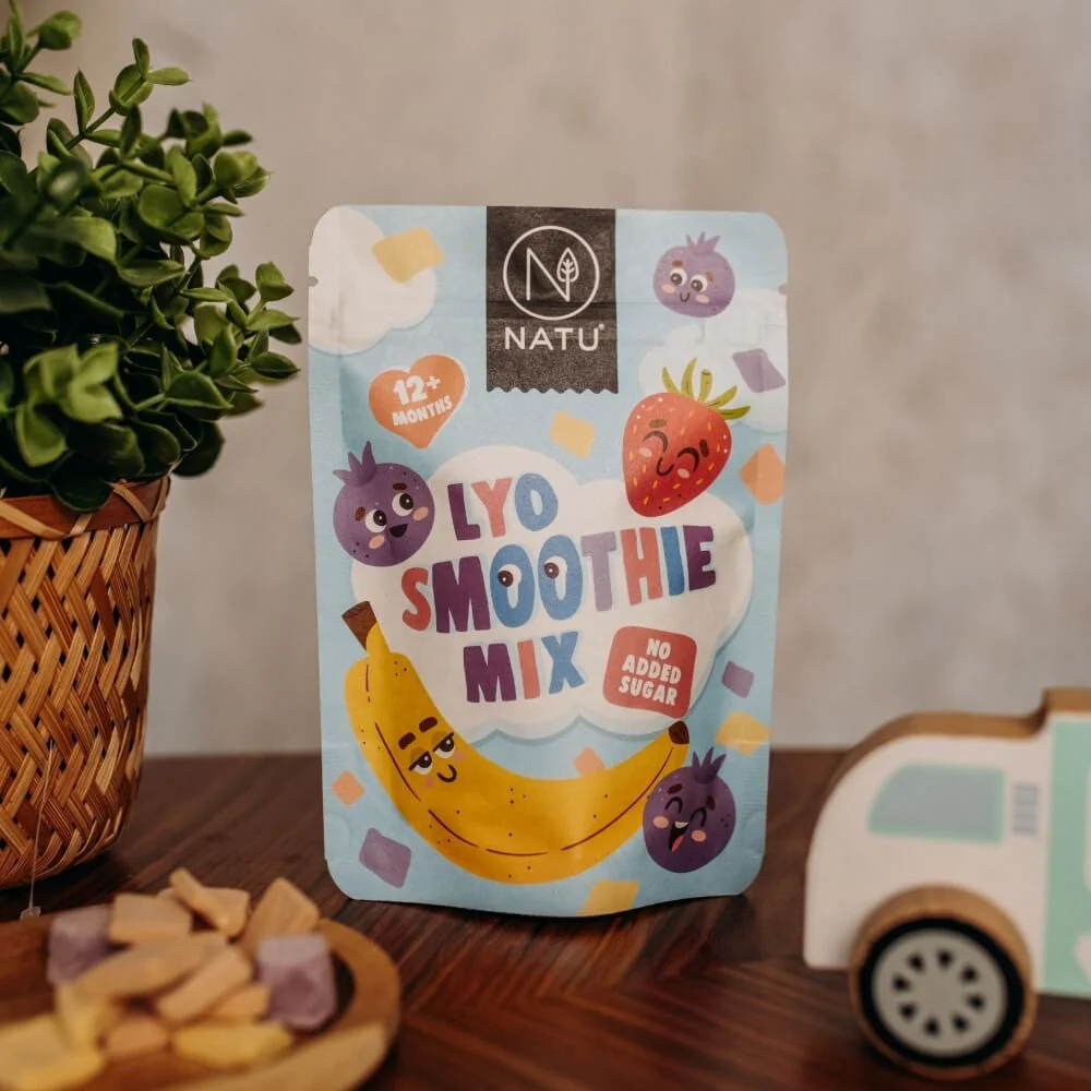 NATU Lyo Smoothie mix jahoda banán borůvka 20 g