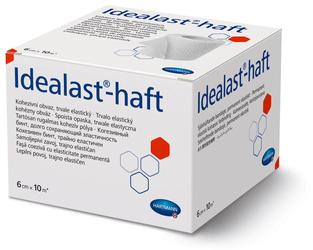Hartmann Idealast-haft 6 cm x 10 m obinadlo elastické bílé