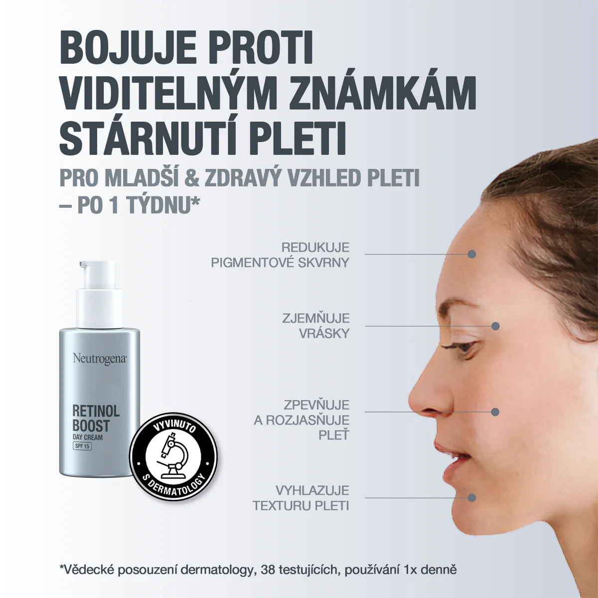 Neutrogena Retinol Boost Denní krém SPF 15 50 ml