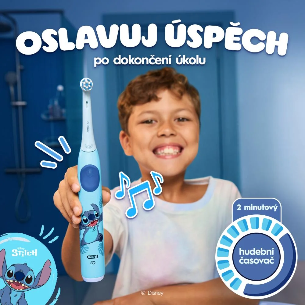 Oral-B iO Kids Stitch elektrický zubní kartáček