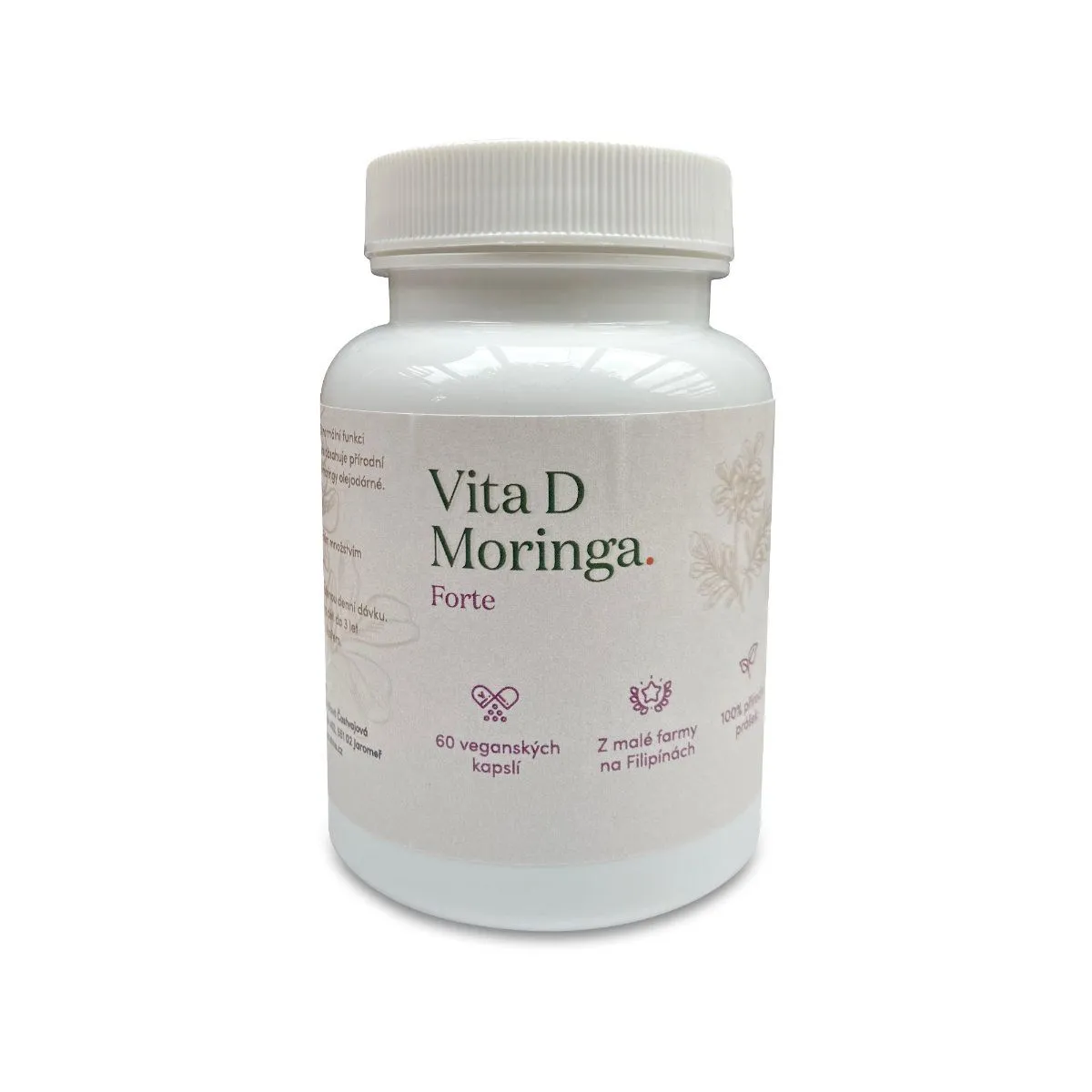 Herb&Me Moringa Vita D Moringa forte 60 kapslí
