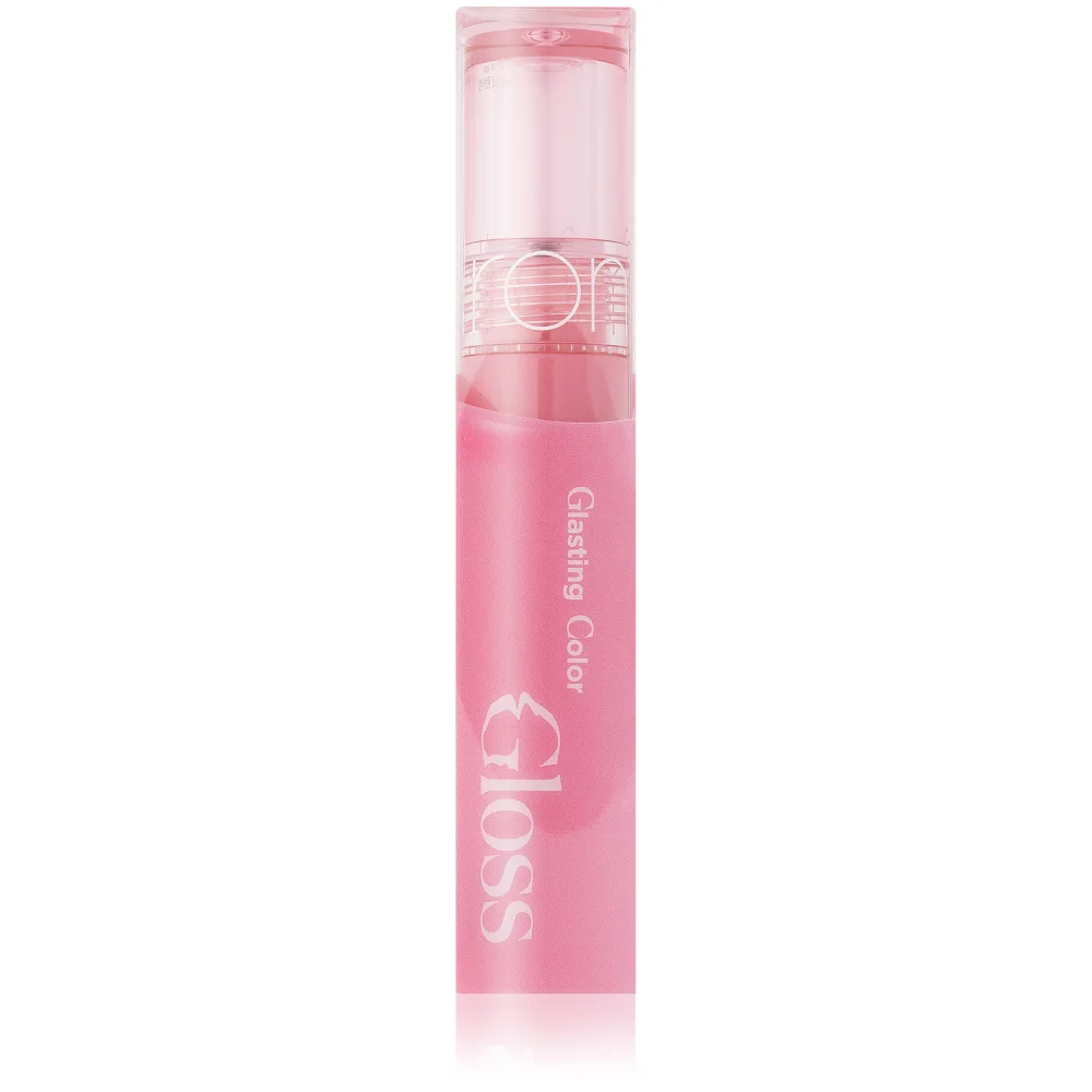 Rom&nd Glasting Color Gloss 01 Peony Ballet dlouhotrvající lesk na rty 4 g